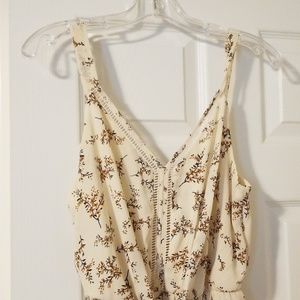 Mid calf length dress